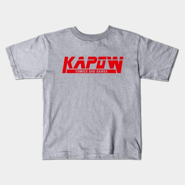 Kapow Solid Kids T-Shirt by TDW27